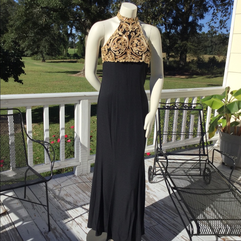 Zum Zum Mardi Gras gown